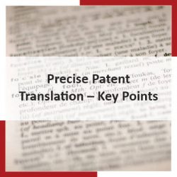Precise Patent Translation – Key Points